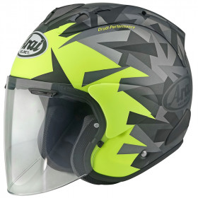 Casque ARAI SZ-R VAS EVO Mimesis Jaune