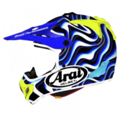 Casque ARAI MX-V EVO Stream - Bleu