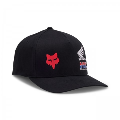 FOX X HONDA FLEXFIT HAT [BLK]