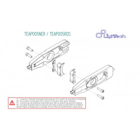 Tendeur de chaîne LIGHTECH bras oscillant