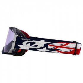 Masque OAKLEY Airbrake MX TLD Red White Blue Wings - Écran Prizm MX Low Light