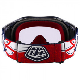 Masque OAKLEY Airbrake MX TLD Red White Blue Wings - Écran Prizm MX Low Light