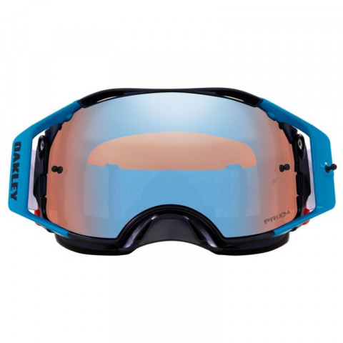Masque OAKLEY Airbrake MX TLD Blue Lightning - Écran Prizm MX Sapphire