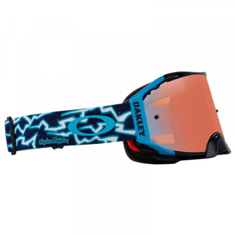 Masque OAKLEY Airbrake MX TLD Blue Lightning - Écran Prizm MX Sapphire