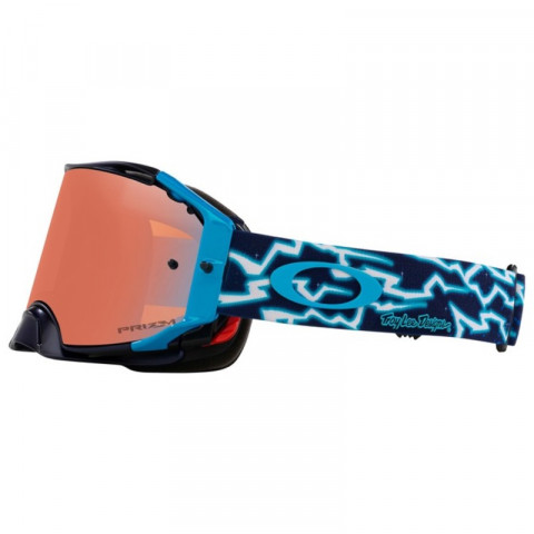Masque OAKLEY Airbrake MX TLD Blue Lightning - Écran Prizm MX Sapphire