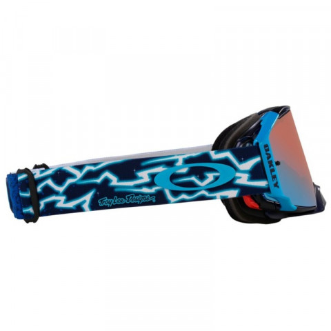 Masque OAKLEY Airbrake MX TLD Blue Lightning - Écran Prizm MX Sapphire
