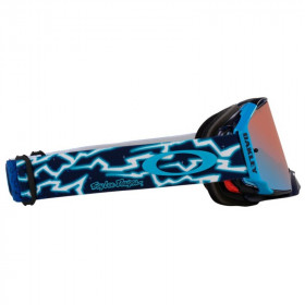 Masque OAKLEY Airbrake MX TLD Blue Lightning - Écran Prizm MX Sapphire