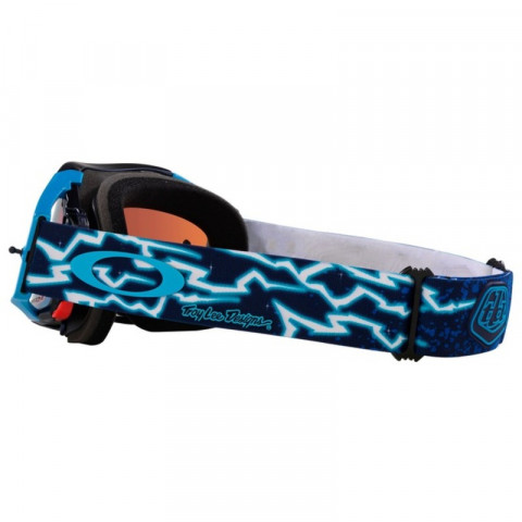 Masque OAKLEY Airbrake MX TLD Blue Lightning - Écran Prizm MX Sapphire