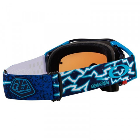 Masque OAKLEY Airbrake MX TLD Blue Lightning - Écran Prizm MX Sapphire