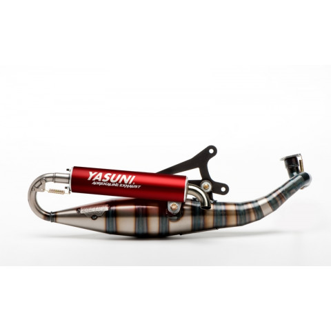 Pot d'échappement YASUNI Carrera 16/17 Aluminium - Yamaha AEROX Pot d'échappement YASUNI Carrera 16/17 Aluminium - Yamaha AEROX