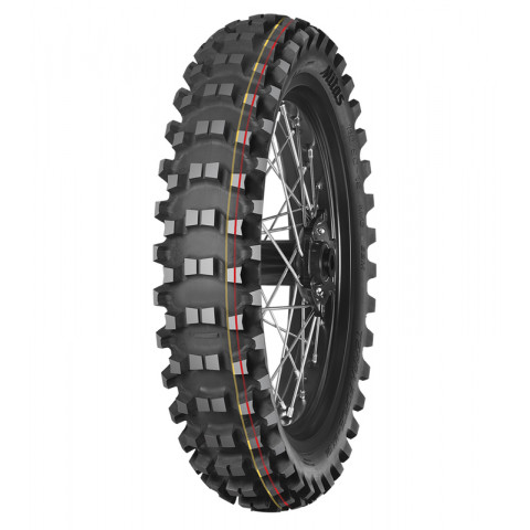 Pneu MITAS TERRA FORCE-MX SM 90/100-14 49M TT SOFT MEDIUM TERRAIN RED YELLOW NHS