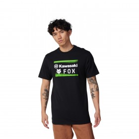 FOX X KAWI PREM SS TEE [BLK]