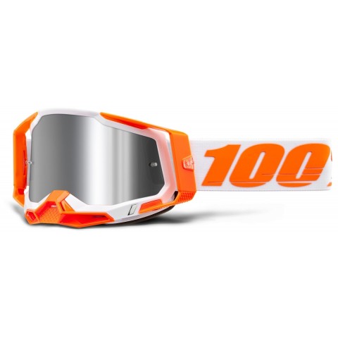 RACECRAFT 2 ORANGE  MASQUE CROSS 100% - IRIDUIM