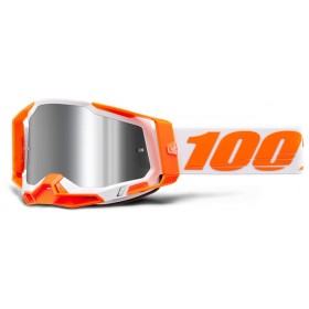 RACECRAFT 2 ORANGE  MASQUE CROSS 100% - IRIDUIM