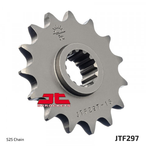 Pignon JT SPROCKETS acier anti-bruit 297 - 525