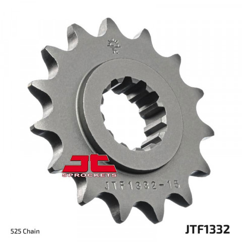 Pignon JT SPROCKETS acier anti-bruit 1332 - 525