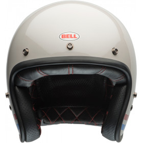 Casque BELL Custom 500 - Stripes Pearl