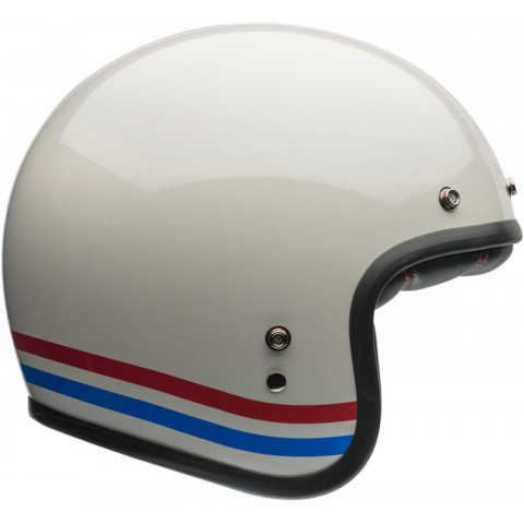 Casque BELL Custom 500 - Stripes Pearl