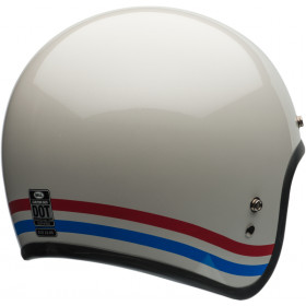 Casque BELL Custom 500 - Stripes Pearl