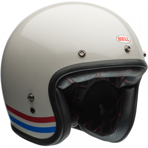 Casque BELL Custom 500 - Stripes Pearl