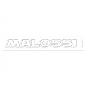 Stickers MALOSSI chrome - 22 cm