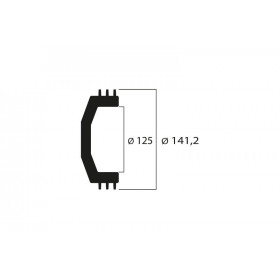 Cloche d'embayage MALOSSI Maxi Wing  - Ø125mm / 960g