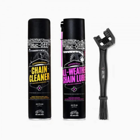 Kit entretien chaine moto MUC-OFF