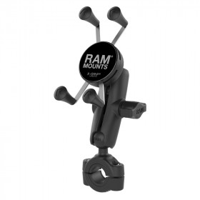 Pack complet RAM MOUNTS X-Grip® bras medium base Torque guidon medium 