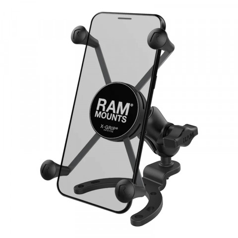 Pack complet RAM MOUNTS X-Grip® bras court grande base réservoir- smartphones L/XL