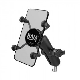 Pack complet RAM MOUNTS X-Grip® bras medium fixation guidon