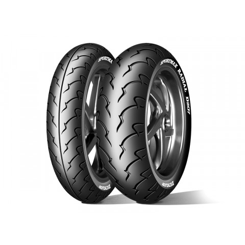 Pneu DUNLOP SX D207 180/55 ZR 18 M/C (74W) TL