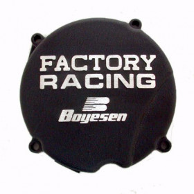 Couvercle de carter d'allumage BOYESEN Factory Racing noir Honda CR500R