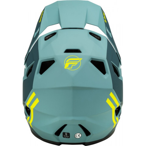 Casque enfant vélo FLY RACING Rayce - Matte Blue Stone/Hi-Vis Casque enfant vélo FLY RACING Rayce - Matte Blue Stone/Hi-Vis