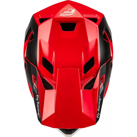 Casque enfant vélo FLY RACING Rayce - rouge/noir/blanc Casque enfant vélo FLY RACING Rayce - rouge/noir/blanc