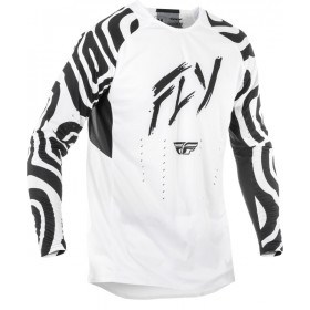Maillot FLY RACING Evolution DST L.E. Abyss - blanc/noir