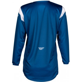 Maillot enfant FLY RACING Kinetic Stoke - Navy/blanc