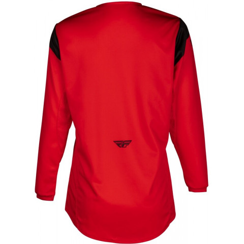 Maillot enfant FLY RACING Kinetic Stoke -  rouge/noir
