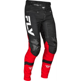 Pantalon vélo FLY RACING Rayce - rouge/noir/blanc
