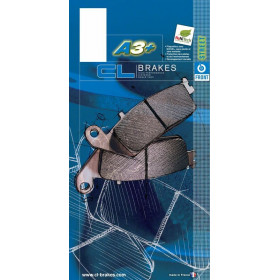 Plaquettes de frein CL BRAKES métal fritté - 1279A3+