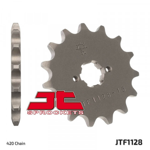 Kit chaîne JT/JT 420HDR 11/59 - Couronne arrière standard Type 1133