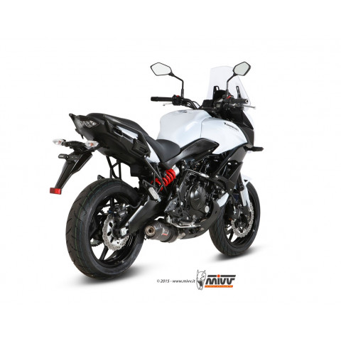 Ligne complète MIVV OVAL carbone Kawasaki Versys 650