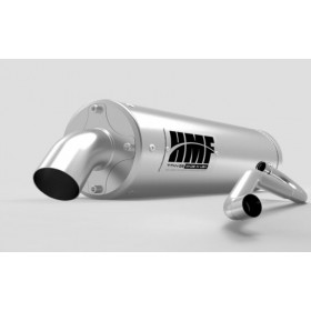 Ligne complète HMF Titan QS Series silencieux inox/casquette Billet Polaris RZR 800/S 800
 Non homologué pour la route