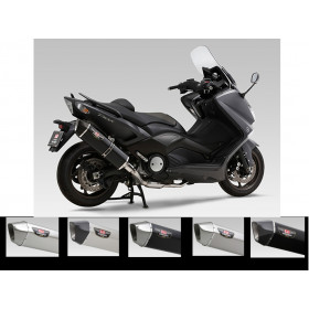 Ligne complète Yoshimura Hepta Force metal magic/carbone Yamaha TMax 530