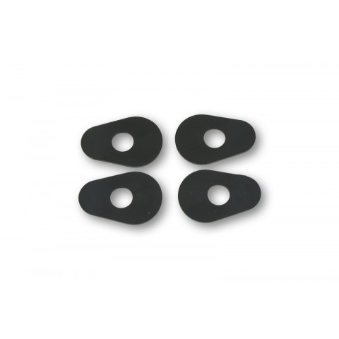 HIGHSIDER smart Mounting plates INDY SPACER for various YAHMAHA, Set