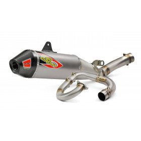 Ligne Complète PRO CIRCUIT T-6 inox silencieux alu/casquette carbone Yamaha YZ450F