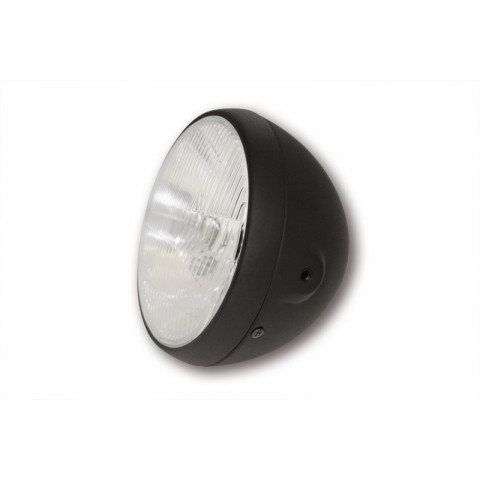 HIGHSIDER smart HIGHSIDER smart 7 inch headlight British style, matt black