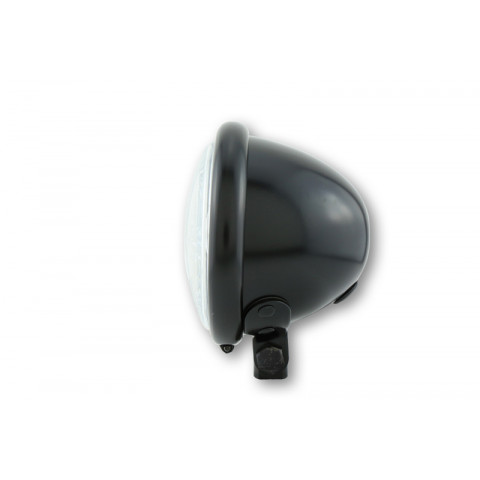 HIGHSIDER smart HIGHSIDER smart 4 1/2 inch headlight Bates-Style, black silk matt