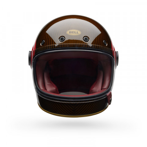 Casque BELL Bullitt GT Carbon - TT Gloss Red/Gold
