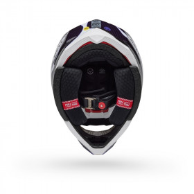 Casque BELL Moto-10 Spherical - Slayco 25 Gloss Black/White