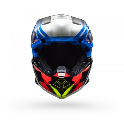 Casque BELL Moto-10 Spherical - Pro Circuit 25 Gloss Blue/White